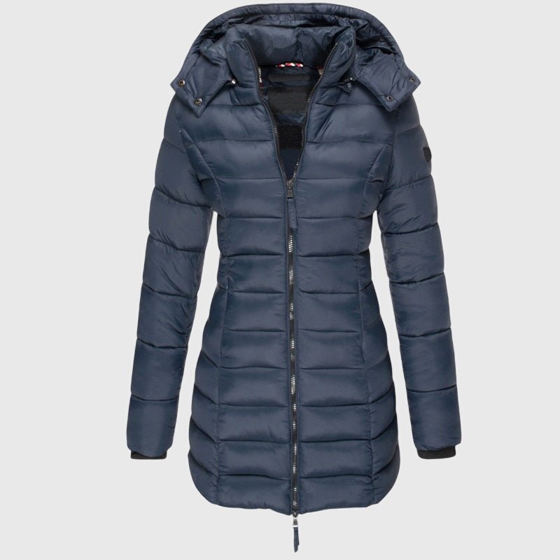 Long Insulated Down Jacket