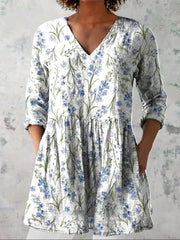 Isabella | Scattered Floral Relaxed Shirt