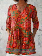Aubrey | Globally Inspired Floral Motif