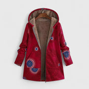 Hyraelleh | Boho Geometric Winter Jacket