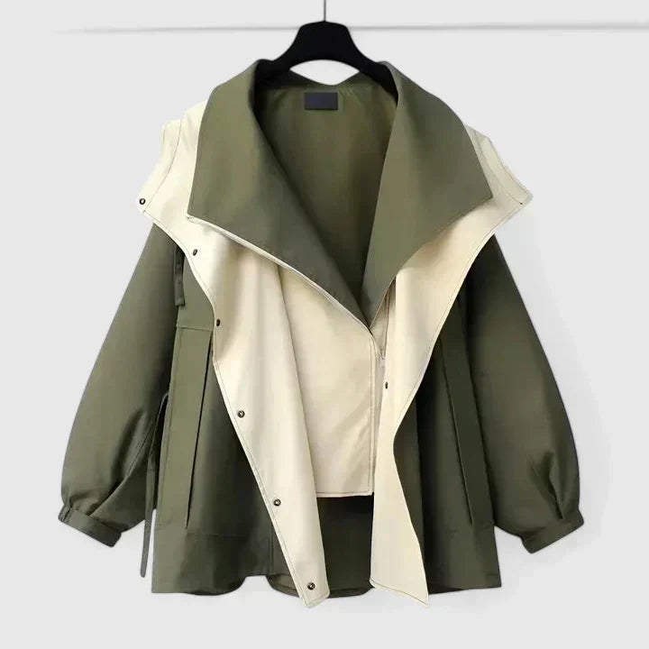 Rebekkah | Water-Repellent Adjustable-Waist Jacket