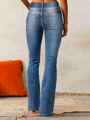 Riva | Breathable Knit High-Waisted Flares