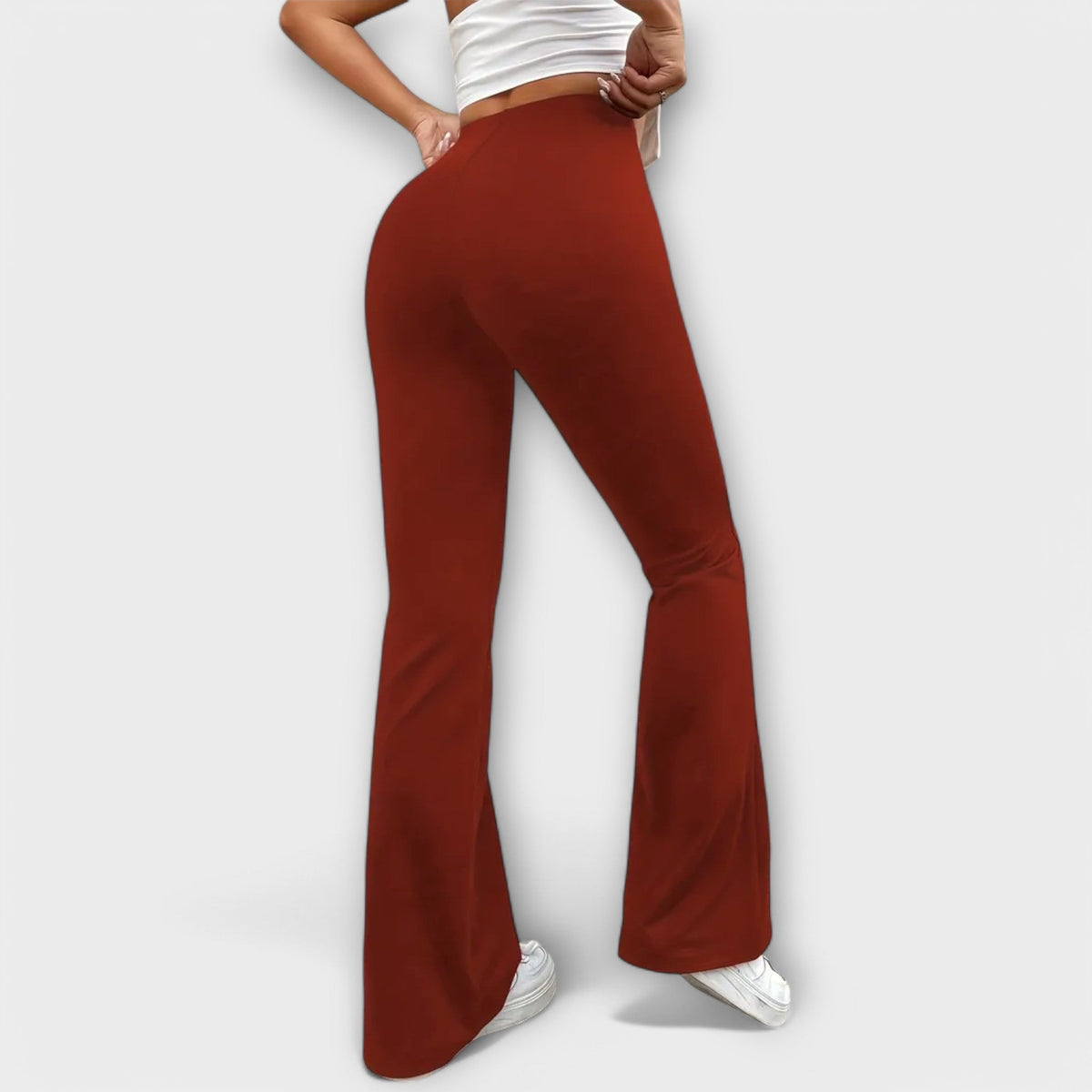 Eleni | Flared-Leg Relaxed Trousers