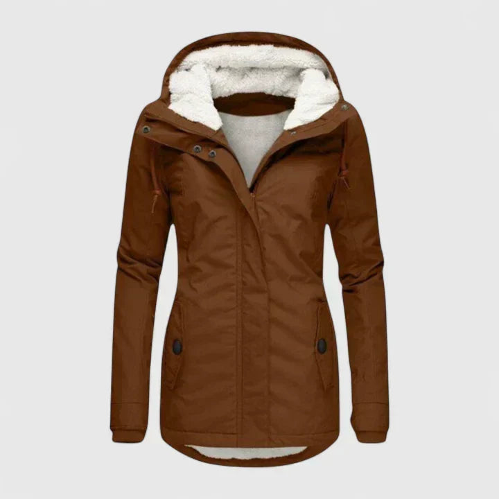 Juliandra | Quilted-Lined Warm Jacket