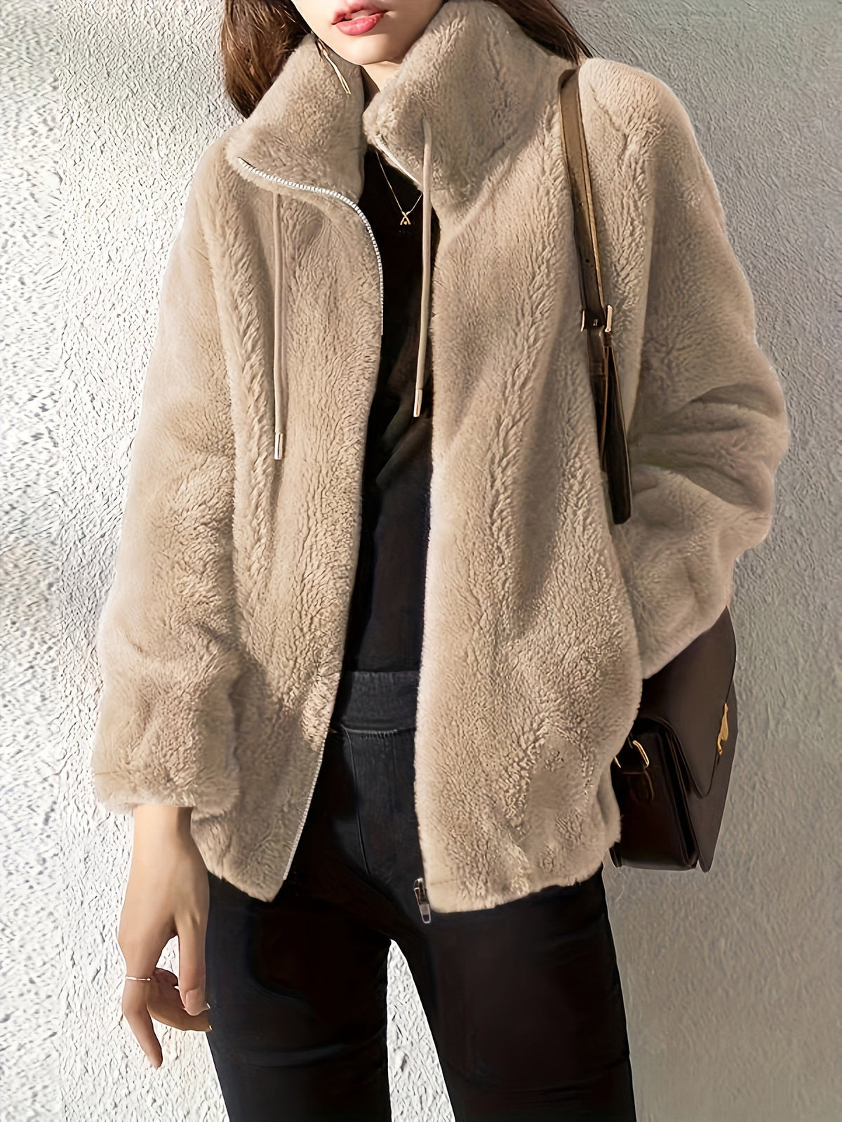 Tess | Relaxed Cozy Zip Jacket