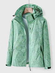 Ivy | Lightweight Leaf-Print Summer Jacket