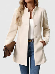 Carmelyssa | Collarless Structured Jacket