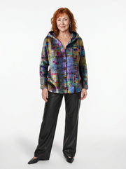 KEAVY | Artistic Printed Button Cardigan