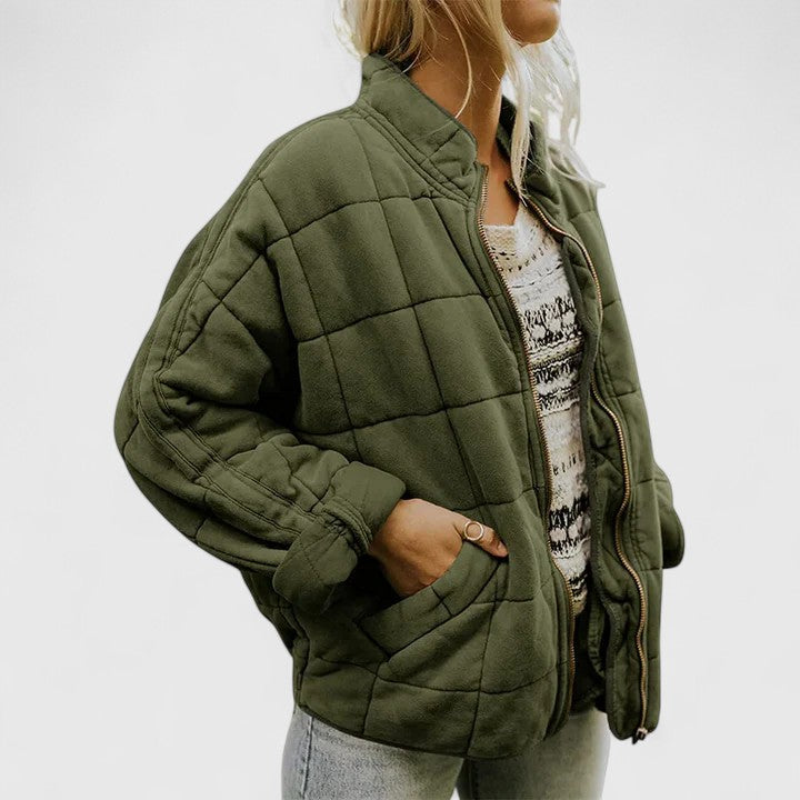 Zyphirah | Soft Quilted Autumn Jacket
