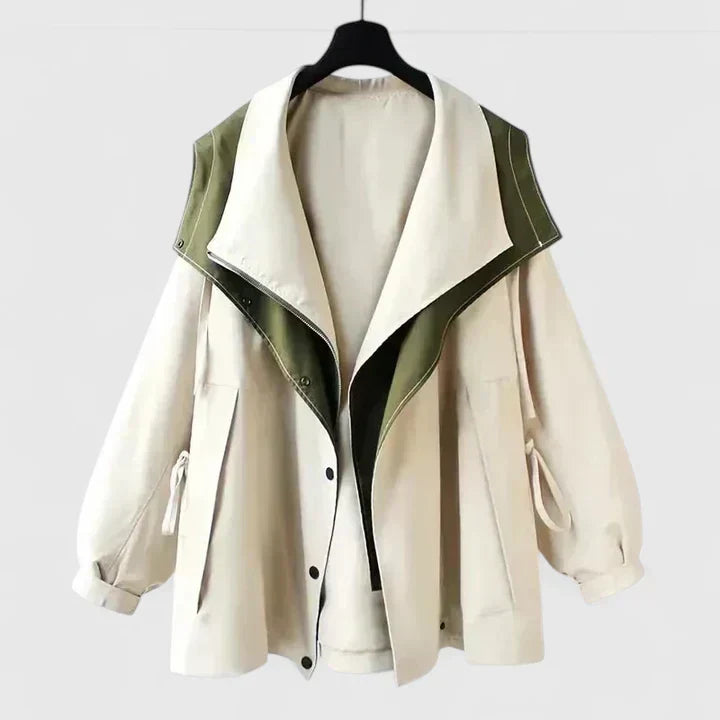 Rebekkah | Water-Repellent Adjustable-Waist Jacket