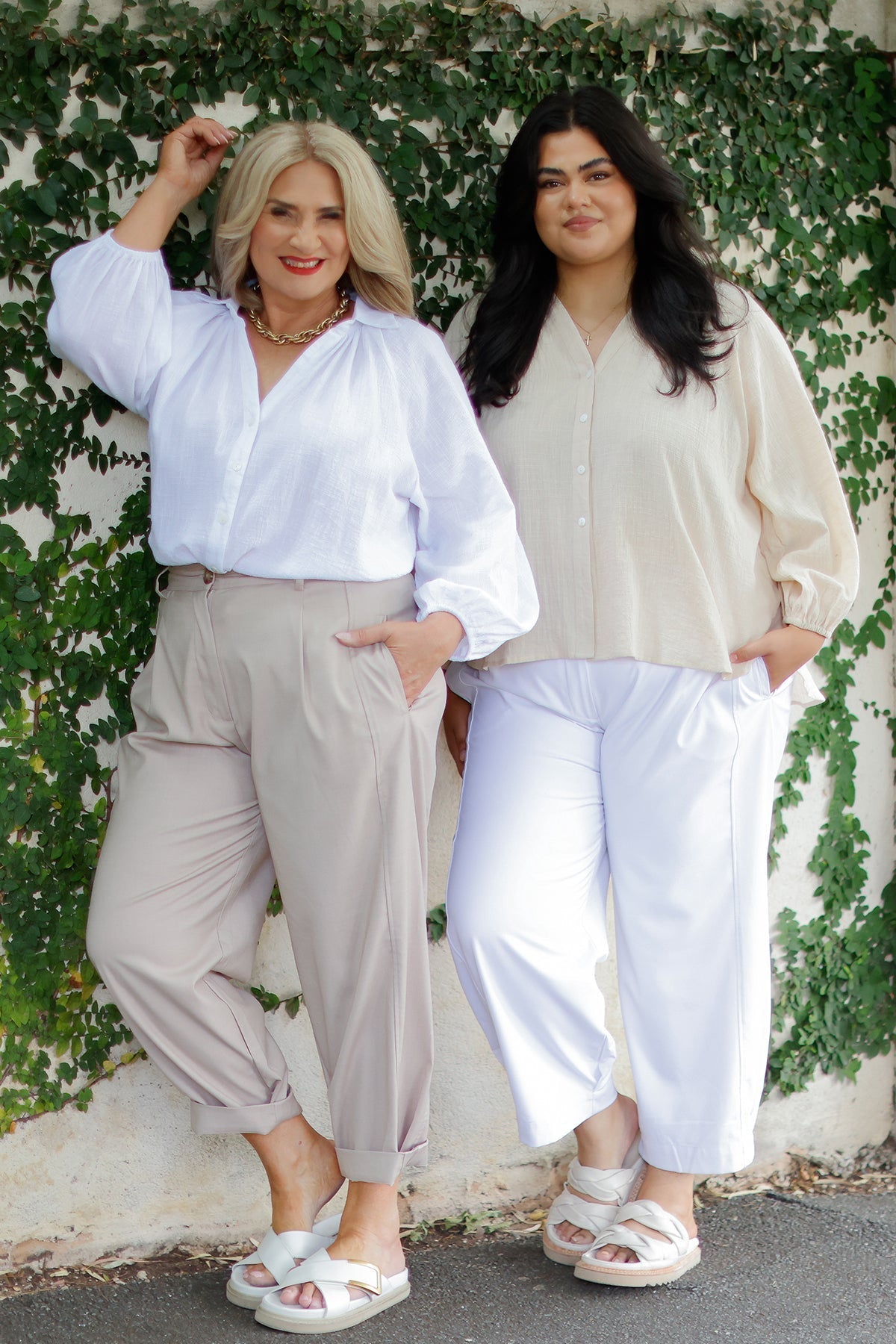 Catriona | Lightweight Relaxed Tailored Trousers