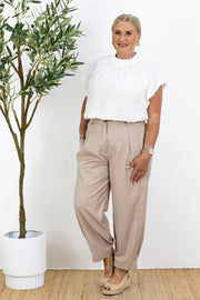 Catriona | Lightweight Relaxed Tailored Trousers