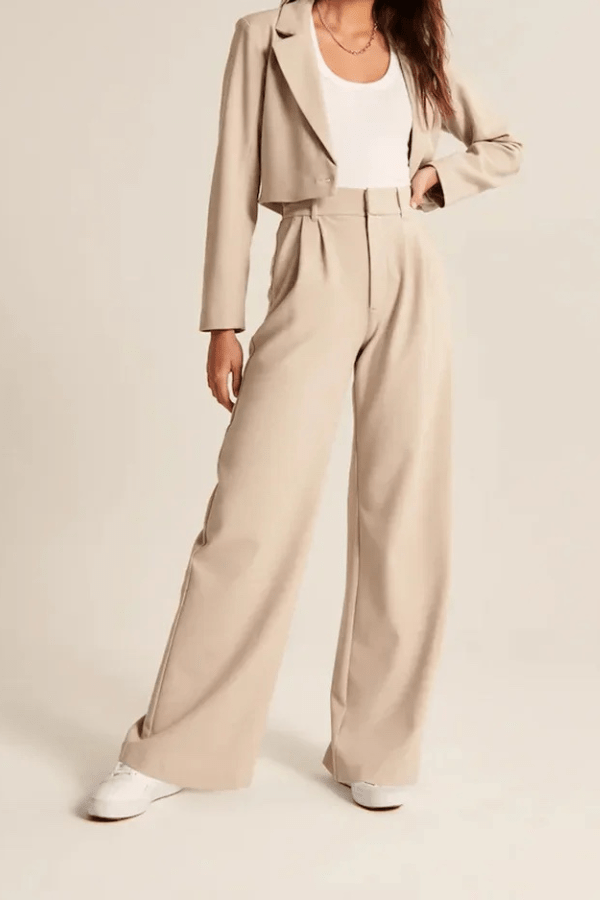 Lilibet | Relaxed Soft Knit Trousers