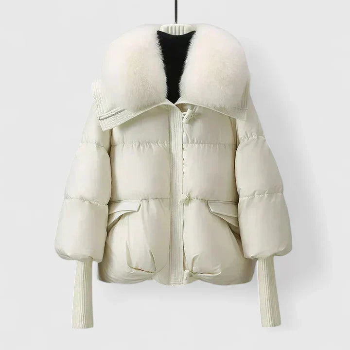 Zya | Faux Fur Collar Coat