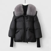 Zya | Faux Fur Collar Coat