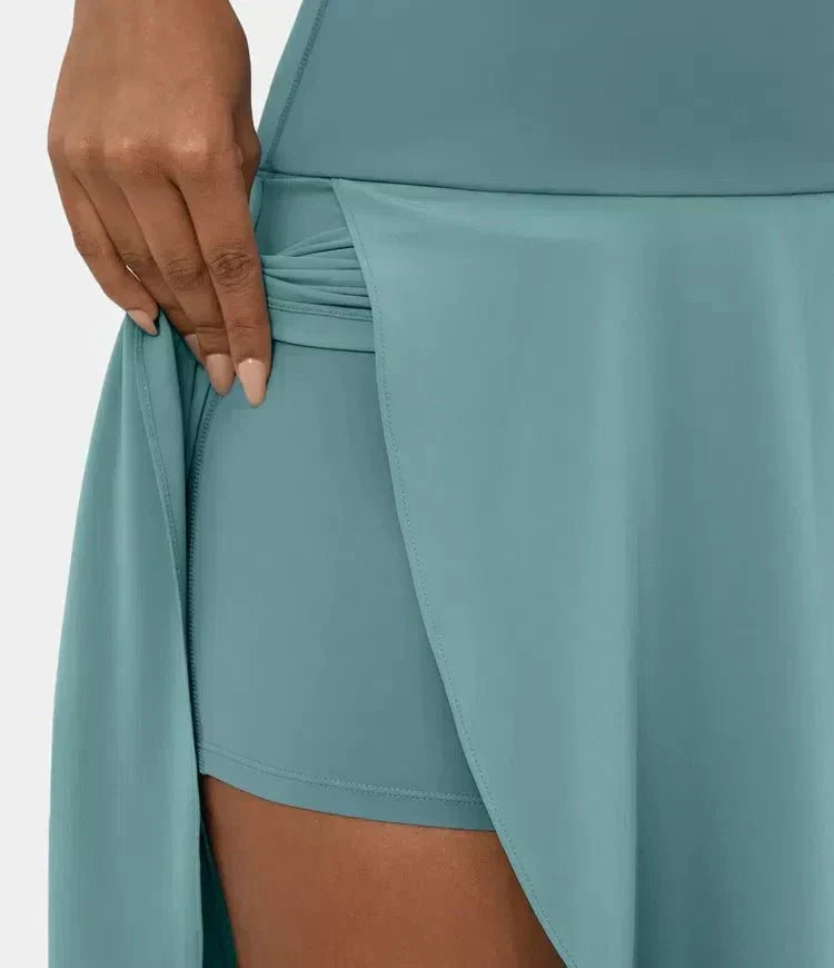 Kameron | Flowy Celestial-Print Skirt