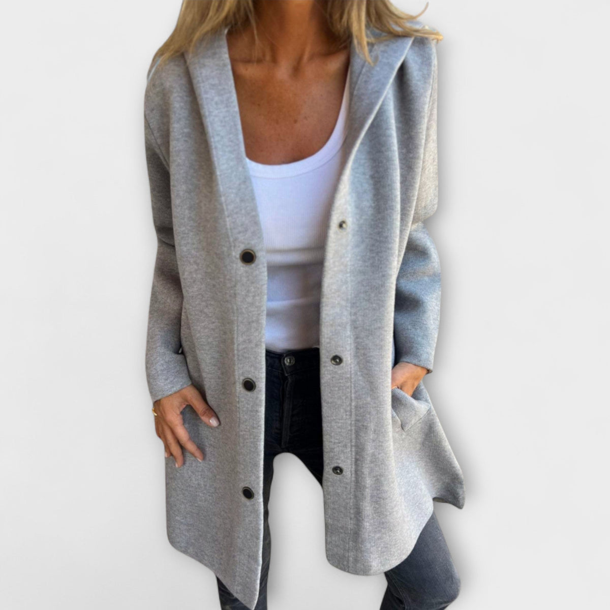 Rhyvian | Single-Breasted Casual Jacket