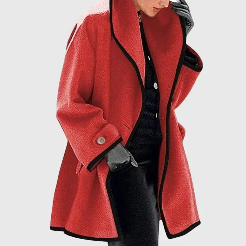 Buttoned Warm Fleece Jacket