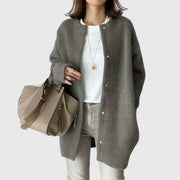 Thalienne | Button-Front Layering Jacket