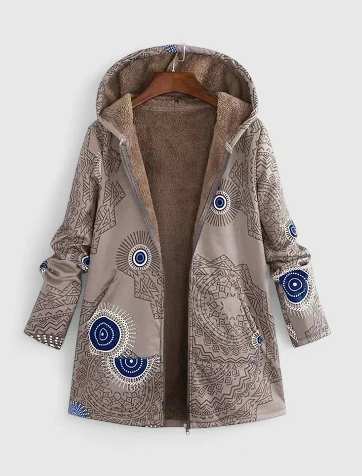 Averiel | Mandala Sunburst Winter Parka