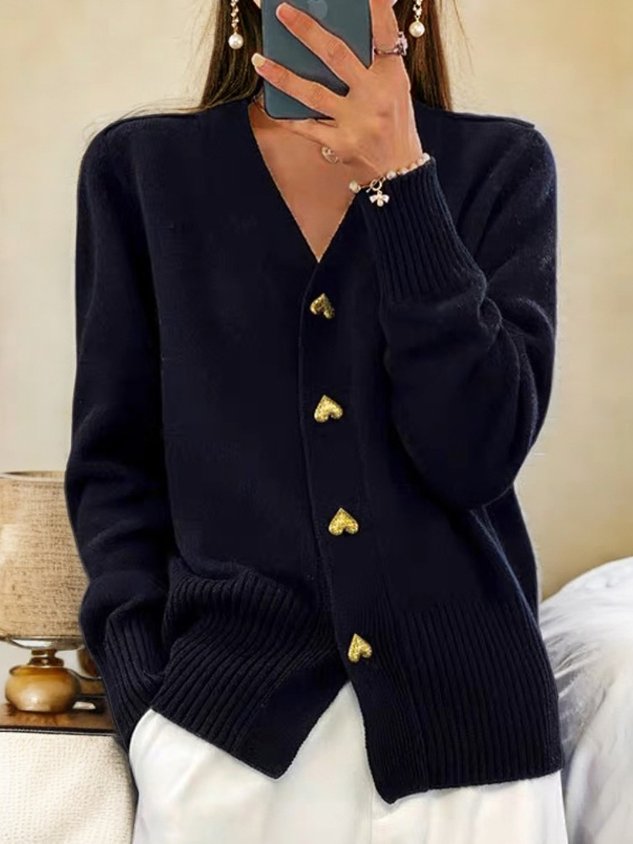 Camilla | Soft Knit V-Neck Cardigan